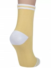 Женские носки Hobby Line, Нжх1000, ГОРЧИЧНЫЕ