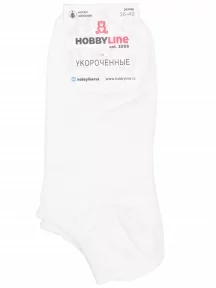 Женские носки Hobby Line, Нжу565-03, БЕЛЫЕ
