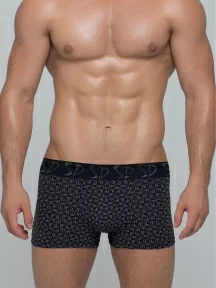 Мужские трусы-боксеры SD (by Salvador Dali), SD2023-2, ЧЕРНЫЕ