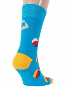 Комплект из 3 пар мужских носков MSCLUB №М06, msk3-М06, NM-77Э, ГОЛУБЫЕ