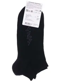 Женские носки Брестские (БЧК) рис. 657, ЧЕРНЫЕ (14с1101)
