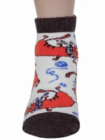 Детские короткие носки Брестские (БЧК), 18С3087, рис. 159, БЕЛЫЕ