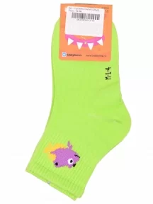 Детские спортивные носки Hobby Line, Ндх3594, САЛАТОВЫЕ