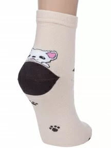 Женские носки LORENZline, Д110, БЕЖЕВЫЕ