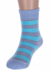 Детские махровые носки Альтаир, С114, БИРЮЗОВО-ГОЛУБЫЕ