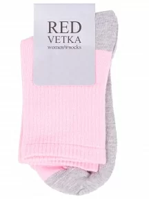 Женские спортивные носки "Красная ветка", С-2246, РОЗОВЫЕ