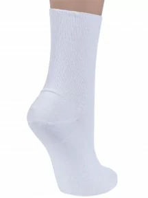 Женские медицинские носки Dr. Feet (PINGONS), 15DF6, БЕЛЫЕ