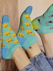 Короткие носки unisex St. Friday Socks, 749-25, "Немного уточек"