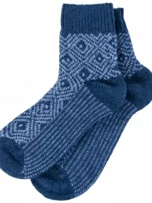 Детские полушерстяные носки RuSocks (Орудьевский трикотаж), Д-382, ДЖИНС, рис. 2