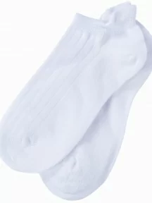 Детские носки "НАШЕ" Смоленской чулочной фабрики, 222С1, рис. 9 с задником, БЕЛЫЕ №0