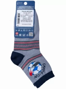 Детские носки "НАШЕ" Смоленской чулочной фабрики, 222С6, рис. 3, СЕРЕБРИСТО-СЕРЫЕ №54