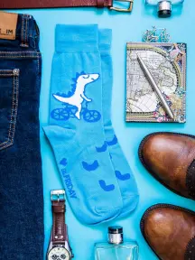 Носки St. Friday Socks Динозаврик на велике (X10-1604-05)
