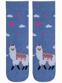 Комплект из 5 пар детских носков RuSocks (Орудьевский трикотаж) рис. 02, ДЖИНС (5-Д3-13159)