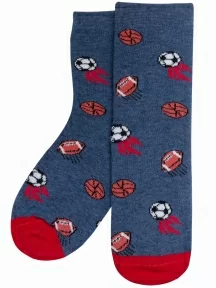 Детские носки RuSocks (Орудьевский трикотаж), Д3-13500, рис. 01, ДЖИНС