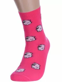 Детские носки Брестские (БЧК), 14С3081, рис. 1100 ФУКСИЯ