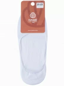 Женские подследники "НАШЕ" Смоленской чулочной фабрики, 412С1С, рис. 2, БЕЛЫЕ №0