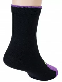 Детские носки "Красная ветка", С-1790, ЧЕРНО-ФИОЛЕТОВЫЕ