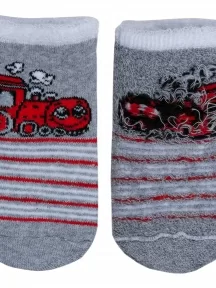 Детские махровые носки "Красная ветка", М-650, СЕРЫЕ