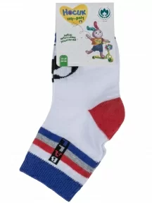 Детские носки "Борисоглебский трикотаж", 8СМ1007, БЕЛЫЕ