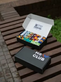 Набор из 10 пар мужских носков MSCLUB №М38, ВИ10-НМ38, микс "Геометрия и абстракция"