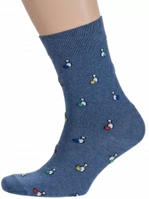 Мужские носки "Борисоглебский трикотаж", 4С1010/2, ДЖИНСОВЫЕ