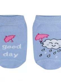 Детские носки "Борисоглебский трикотаж", 8С746, №4 ГОЛУБЫЕ