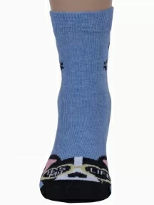 Комплект из 5 пар детских носков RuSocks (Орудьевский трикотаж), 5-Д3-13156, рис. 01, ДЖИНС