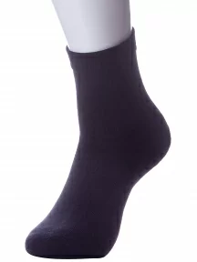 Детские махровые носки LORENZline, П15М, ЧЕРНЫЕ