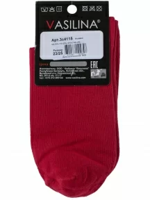 Мужские носки VASILINA, 3С4115, БОРДОВЫЕ