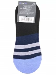 Мужские подследники Hobby Line, ННМ18-02, ЧЕРНО-ГОЛУБЫЕ