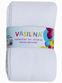 Детские колготки VASILINA БЕЛЫЕ (9С2401)