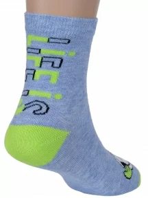 Детские носки RuSocks (Орудьевский трикотаж), Д3-13500, рис. 04, ГОЛУБЫЕ