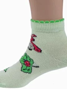Детские носки LORENZline, Л76, САЛАТОВЫЕ