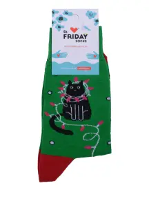 Носки St. Friday Socks Грилянда твоего кота (NY24-1473-09/11/19)