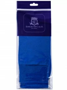Мужские носки из мерсеризованного хлопка Sergio Di Calze (PINGONS), 17SC6, ВАСИЛЬКОВЫЕ