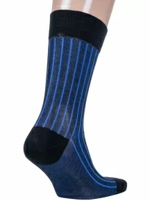 Мужские носки из мерсеризованного хлопка Sergio Di Calze (PINGONS), 18SC2, ЧЕРНЫЕ