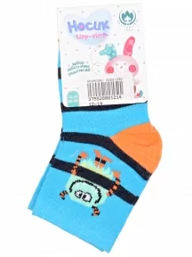 Детские носки "Борисоглебский трикотаж", 8С39, БИРЮЗОВЫЕ