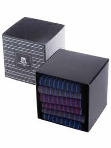 Набор мужских носков из мерсеризованного хлопка, 6 пар (ТМ Sergio di Calze), PG-18SC2-6, микс 3