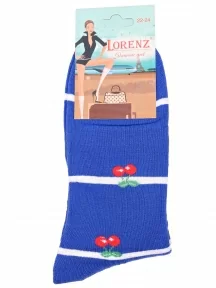 Детские махровые носки LORENZline, П3М, СИНИЕ