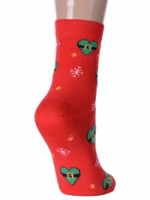 Женские носки Брестские (БЧК), 20С1137, рис. 688 КРАСНЫЕ