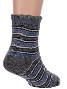 Детские теплые махровые носки Hobby Line, Ндам7630, ТЕМНО-СЕРЫЕ