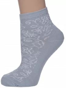 Женские носки VASILINA, 0С6213, СЕРЫЕ