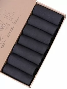 Набор из 7 пар мужских носков MSCLUB, 7-ПН-01, ГРАФИТОВЫЕ