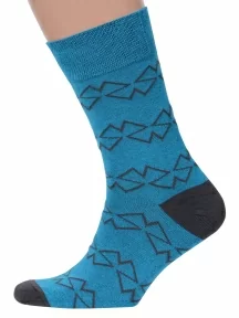 Мужские носки MSCLUB №М40, nm-432, ТЕМНО-ГОЛУБЫЕ