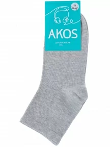 Детские носки Akos, ВК41000 000, СВЕТЛО-СЕРЫЕ МЕЛАНЖ
