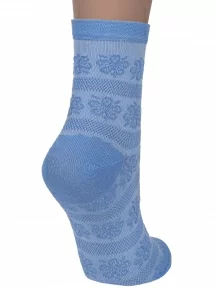 Женские носки Альтаир, С117, ГОЛУБЫЕ