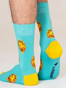 Носки unisex St. Friday Socks, GR-1406-25/08/19, "Переезжайте в Петербург - котики зовут!"