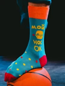 Носки unisex St. Friday Socks "Какие-то вопросы к носу?" (upsala-1284-03/11/08)