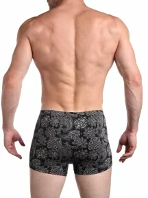 Мужские бамбуковые трусы-боксеры Sergio Dallini, 2942-1, ЧЕРНЫЕ