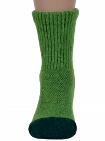 Детские носки из монгольской шерсти (Монголка), 02133, ЗЕЛЕНЫЕ